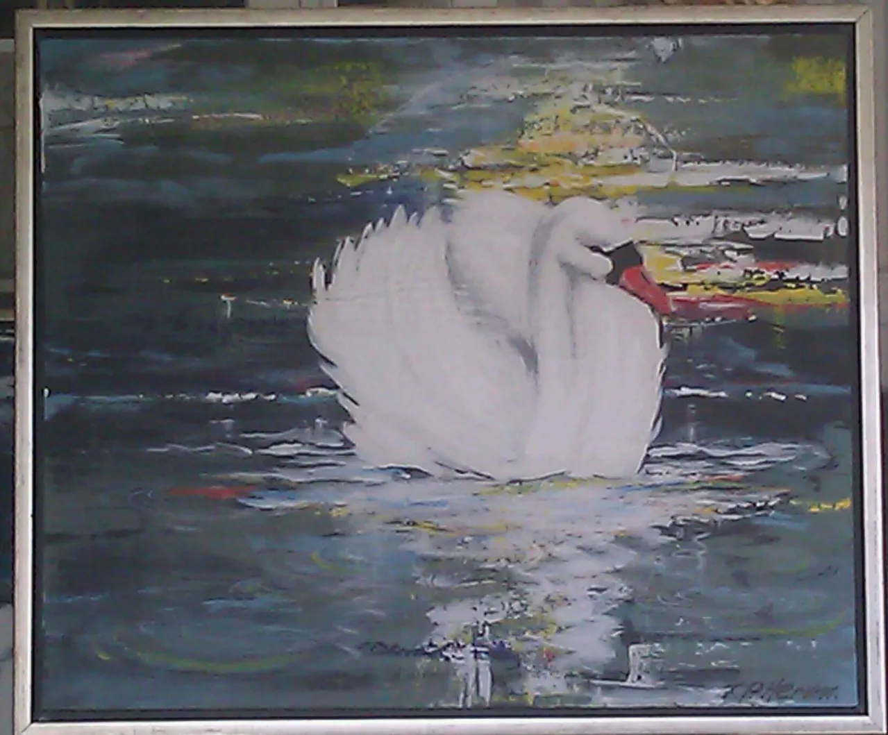 Maleri nr 52 60 cm X 50 cm